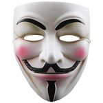 V for Vendetta Anonymous Guy Fawkes Resin Cosplay Mask Party Costume Prop Toys