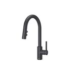 Pfister LG529ESAB Stellen Touch-Free Pull Down Kitchen Faucet with React Electronic Motion Sensor, Matte Black