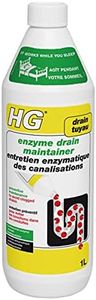HG Kitchen Drain Unblocker/Unclogger/Cleaner 1L - Effective Natural Sink Unblocker - For Persistent Blockages