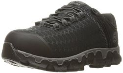 Timberland PRO Women's Powertrain Sport Alloy Toe SD+ Industrial & Construction Shoe, Black Synthetic, 7.5 W US