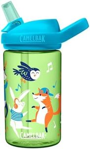 CamelBak Eddy+ Limited Edition Kid's Water Bottle, 400 ml Capacity, Party Animals