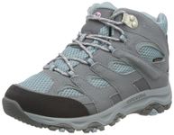Merrell Girls Moab 3 Mid Waterproof Hiking Shoe, Altitude, 2 Big Kid