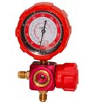 VNGEE ENTERPRISES Single Gauge Manifold 0 to 800 PSI Meter Manifold Digital Pressure Gauge Air Conditioner Refrigerant 410 *R22 *R12 * R134 Refrigerant Filling Device