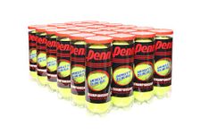 Penn Championship Tennis Balls - Regular Duty Felt Pressurized Tennis Balls - 24 Cans, 72 Balls, Yellow