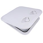 Amarine-made Amarine-made Marine Deck Hatch Boat Deck Hatch Access Hatch & Lid 14-1/2" X 14-5/8" - White - 370mmx375mm