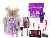 Perfume & Make Up Gift Hamper For Her, Samantha 2pc Perfume Set + Make Up Products Mix Brands Gift Set