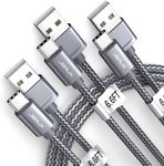 JSAUX USB-A to USB-C Cable [3-Pack 