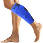 Calf Brace for Torn Calf Muscle and Shin Splint Relief - Calf Compression Sleeve for Lower Leg Injury, Strain, Tear - Neoprene Runners Splints Wrap for Men and Women