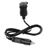 Cigarette Lighter Extension Cable Cord Car Charger DC Power Supply Wire 2 Meters 12V 24V Adapter Socket Plug Male to Female Connector