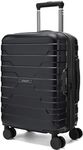 BAGSMART Carry On Luggage 22x14x9 A