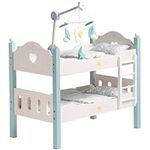 ROBOTIME Baby Doll Bunk Beds,Wooden