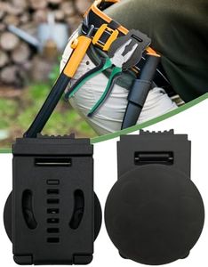 FYWZ Magnetic Belt Clip - Magnetic Tool Holder for Belt Magnetic Holster for Screws, Nails, Hammer, Sockets, Pliers, Screw Driver, Trowel, Drill Bit, Wrench, Metal Tools and Hardware - 2 Set