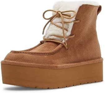 Madden Girl Women's Earnesst Ankle Boot, Tan Fabric, 9