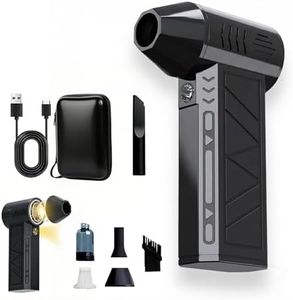 2026 Upgrade Snow Removal for Cars 130,000 RPM Mini Snow Blower for Car Snow Master Pro Led Turbo Blower, 4-Speed Adjustable Turbo Electric Portable Hand Held Car Remover for Vehicle and Home Cleaning