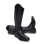 Rhinegold Women's 817es-6(39)-1-bk Rhinegold ES Luxus Leather Riding Boot, Black, Size 6 Calf 1 UK