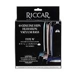 Genuine Riccar Brilliance HEPA Filtration Vacuum Cleaner Bags 6pk. Will Also Fit Simplicity Synchrony Upright Vacuums