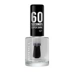 Rimmel London 60 Seconds Super Shine Nail Polish, 740 Clear, 8 ml