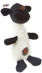 Outward Hound Scruffles Lamb Plush Squeaky Dog Toy, Small