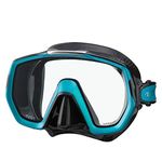 TUSA M-1003 Freedom Elite Scuba Diving Mask, Black/Ocean Green