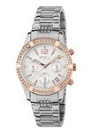 Breil - Women's Collection Watch C'est Chic EW0426 - Lady's Cronograph Watch with Crystals - Steel Watch Strap - 36 mm