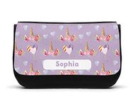 Personalised Unicorn Pencil Case with Any Name, Girls Pencil Case, Custom Back To School Gift