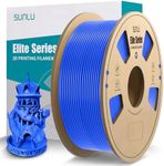 SUNLU Elite PLA 3D Printer Filament - PLA Filament 1.75mm, Fit Most FDM 3D Printers, Neatly Wound PLA 3D Printing Filament 1.75mm, Dimensional Accuracy +/- 0.02 mm, 1kg Spool (2.2lbs), PLA Blue