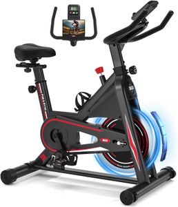 DMASUN Indoor Exercise Bike – Stationary Cycling Fitness Bike