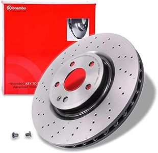 Brembo 09.B807.51 UV Coated vented drilled Front Brake Rotor MERCEDES-BENZ/MERCEDES-BENZ (BBDC) OE# A2464212712