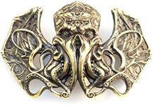 Cthulhu belt buckle, Handmade Davy 