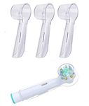 4 Pack Electric Toothbrush Cover,Toothbrush Heads Cover Caps for Protecting Oral b Replacement Brush Heads