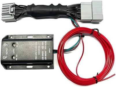 Add an Amp Amplifier Adapter Interface to Factory OEM Car Stereo Radio System for Select 2016+ Honda Vehicles- Add Subwoofer Bass Amp - Vehicles Listed Below