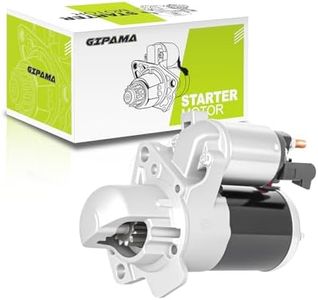 Starter Motor for Buick, Cadillac, Chevrolet, GMC, Pontiac, Saturn, Suzuki – GIPAMA 17986 – 12V 1.4kW PMGR, 12-Tooth CW Rotation – Replaces GM 12588493, Mitsubishi M000T23871, Suzuki 31100-78J00