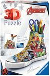 Ravensburger 3D Puzzle 12113 - Sneaker Avengers - 108 Teile - praktischer Stiftehalter im Marvel Avengers Design ab 8 Jahren: Erlebe Puzzeln in der 3. Dimension!