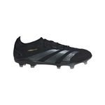 adidas Unisex Pro Firm Ground, Black/Carbon/Gold Metallic, 8