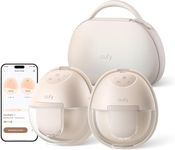 eufy Wearable Breast Pump S1 Pro Electric Hands-Free Breast Pump with Heating Technology, Portable Charging Case, App-Controlled Smart Rhythm, Hospital-Grade Suction, Leak-Proof and Ultra-Quiet