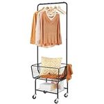 Tajsoon Laundry Cart with Clothes R