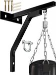 Heavy Bag Stand, Heavy Bag Mount Wall, Heavy Duty Punching Bag Hanger Bracket for Boxing, MMA Home Garage Workout Gym Cardio Fitness