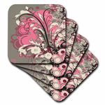 3dRose Coasters, Multi-Colour, set-of-4-Soft