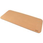 Erroco Wide Desk Pad, Cork with Non-Slip TPE Back, Extended 31.5” x 13” x 5 mm Thick, Medium-Drag for Precision Computer Work, 100% Upcycled, Fine-Grain Cork, Soft Absorbent Surface, Non-Toxic Mat