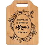 Birthday Gifts for Mom, Mom Birthday Gifts from Daughter Son, Best Mom Gift Ideas, Unique Cutting Board, Mothers Day Christmas Gifts for Mom Mother