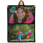 Mraxovid Personalised Custom Photo Blanket, Personalised Gifts, Gift For Home, Family Blanket, Mothers, Home Decor, 76x102cm