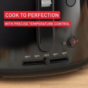 Tefal Vision Deep Fryer, 3L – Black