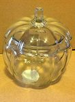 Anchor Hocking 70oz Clear Glass Pumpkin Jar with Lid by Anchor Hocking