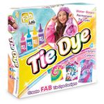 FabLab FL004 Tie Dye Kit Toy, with 4 Large Bottles of Vibrant Colours