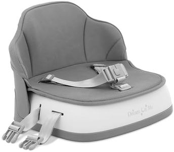 Dream On Me Cozy Pod Booster Seat with Removable Cover in Gray