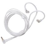 erjigo KZ ZSN Wired In Ear Headphone Cable with Mic (Silver)