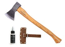 1844 Helko Werk Germany Traditional Rheinland Pack Axe - Made in Germany Compact Lightweight Axe for backpacking camping Long Hatchet - Head 1.5 lbs, Handle 20 in. (Rheinland Pack Axe) #11327