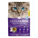 Intersand Odourlock Lavender Field Cat Litter Moisture Activated Fragrance Block Ammonia Quick Absorption No Tracking and Dust Free for All Breed 12 Kg Bag