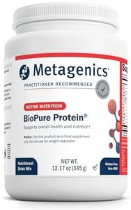 Metagenics BioPure Protein - Whey Protein Powder with Immunoglobulins - 16 g Protein - with Serine, L-Histidine & Magnesium - Non-GMO & Gluten-Free - 12.17 oz
