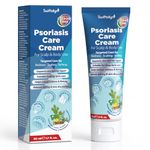 Psoriasis Treatment Cream for Scalp & Skin: Steroid-Free Formula with 10 Botanical Extracts – Helps Soothe Itching, Redness & Scaling 50ml